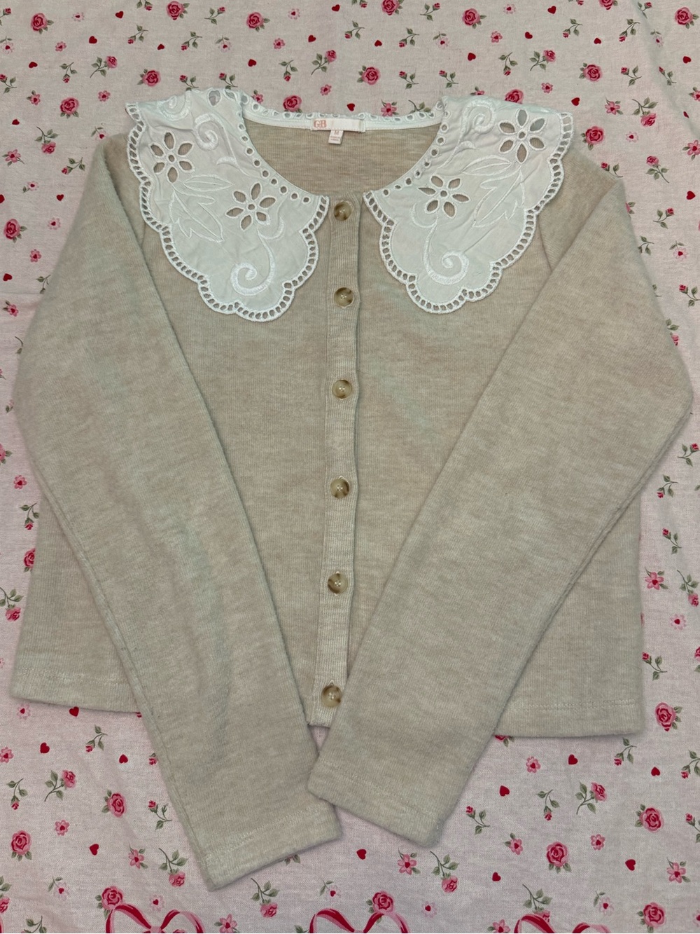 Gianni Bini Cream Cardigan